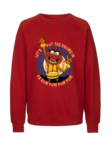Animal Drummer Boy - Animal, puppet, Drummer, Mayhem - Fairtrade Sweatshirt