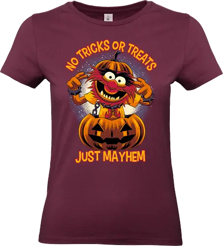 No Tricks or Treats - Animal, puppet, Drummer, Mayhem - Standard T-Shirt (Frauen)