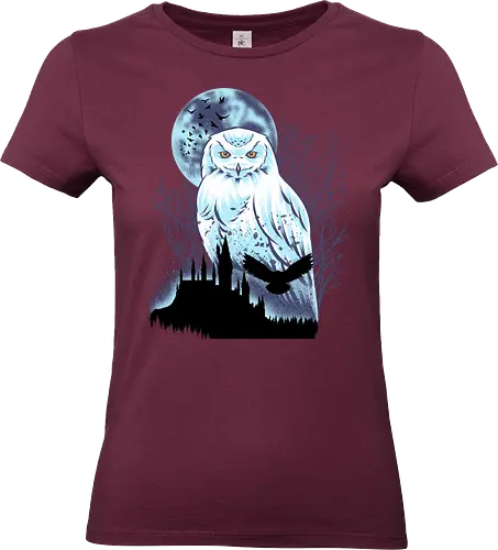 Snowy Owl - Snow, Owl, Winter, Bird - Standard T-Shirt (Frauen)