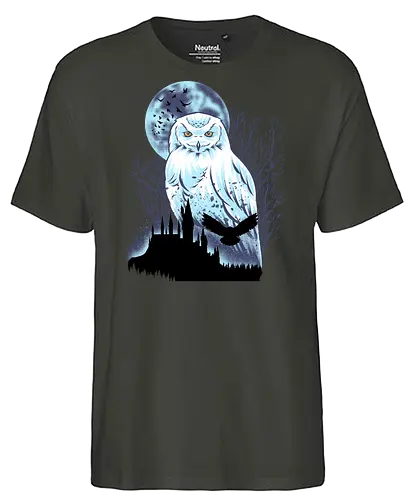 Snowy Owl - Snow, Owl, Winter, Bird - Fairtrade T-Shirt