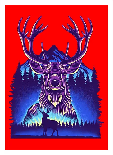 Winter Deer