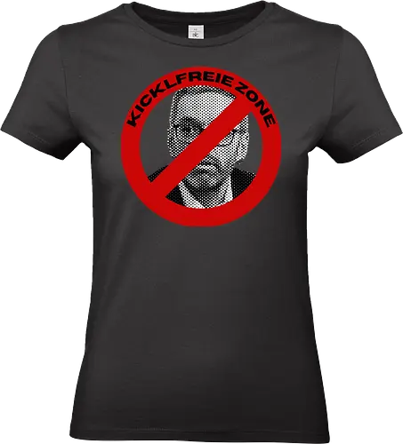 Kicklfreie Zone Variante 1 - Antifaschismus, FPÖ Nein Danke, Politik - Standard T-Shirt (Frauen)