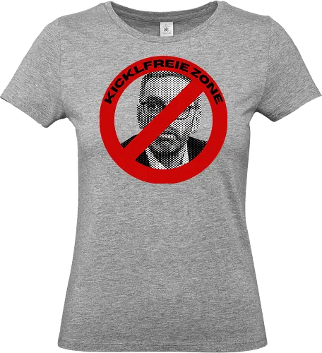 Kicklfreie Zone Variante 1 - Antifaschismus, FPÖ Nein Danke, Politik - Standard T-Shirt (Frauen)