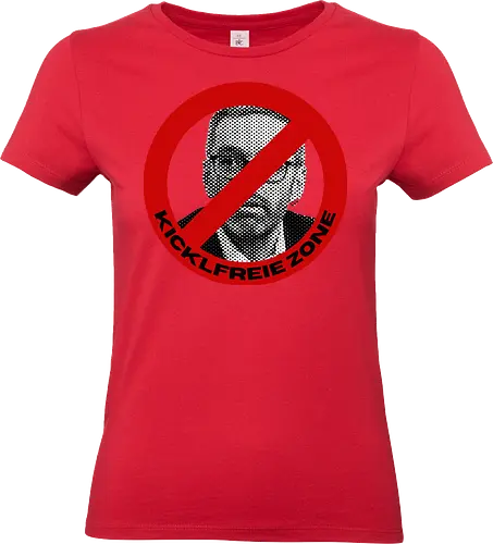 Kicklfreie Zone Variante 2 - Antifaschismus, FPÖ Nein Danke, Politik - Standard T-Shirt (Frauen)