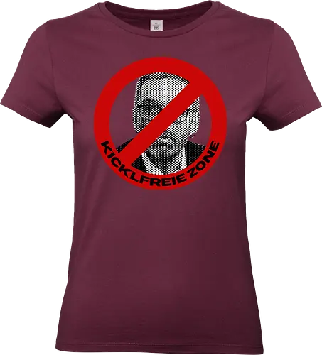 Kicklfreie Zone Variante 2 - Antifaschismus, FPÖ Nein Danke, Politik - Standard T-Shirt (Frauen)