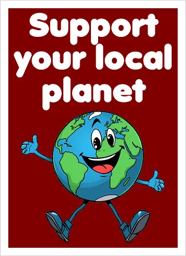 Support your local planet (dunkel)