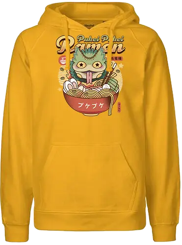 Pukei Pukei Ramen Vintage - pukei pukei, pukei, pukeipukei, bird, monster, bird wyvern, monster, hunting, world, wilds, game, gamer, gaming, gamers, video game, video games, beast, poison, paolumu, iceborne, palico, wyvern, bazelgeuse, rajang, kushala daora, ramen, noodles, ramen bowl, japan, japanese food - Fairtrade Hoodie