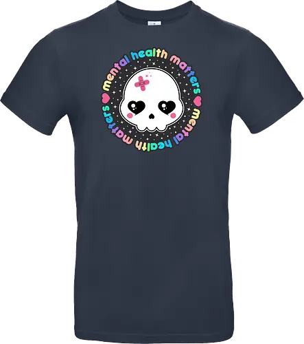 Mental Health Matters Skull