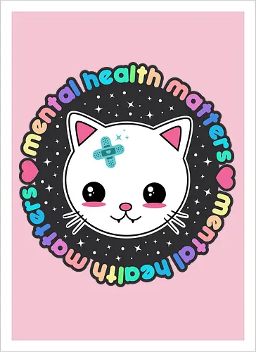 Mental Health Matters Cat