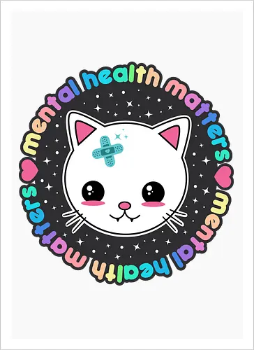 Mental Health Matters Cat