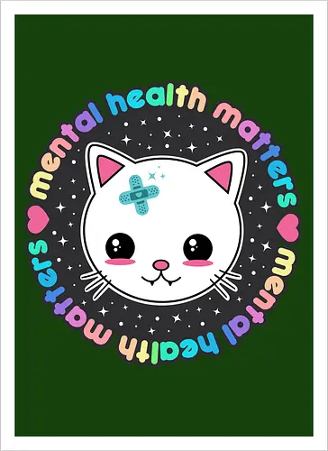 Mental Health Matters Cat