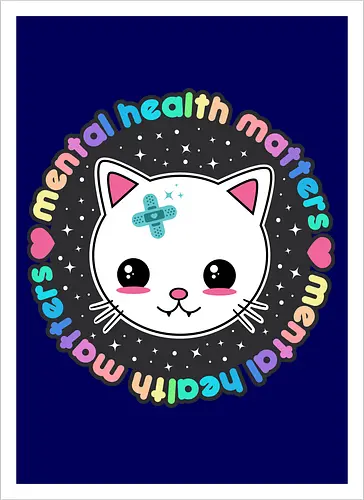 Mental Health Matters Cat