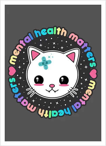 Mental Health Matters Cat
