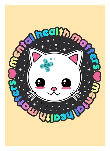 Mental Health Matters Cat