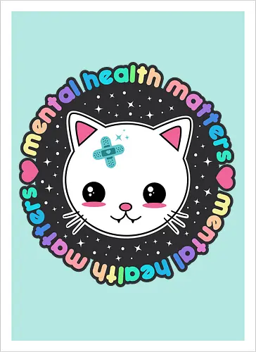 Mental Health Matters Cat