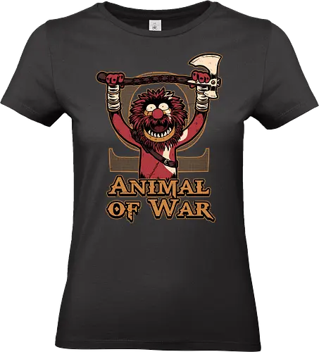Animal of War Game - Retro, Retro Vintage, Vintage, Barbarian, Greek Mythology, Greek, Norse, Puppets, Puppet, Tv Show, Video Games, Video Game, Game, Classic - Standard T-Shirt (Frauen)