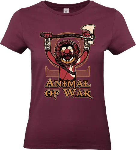 Animal of War Game - Retro, Retro Vintage, Vintage, Barbarian, Greek Mythology, Greek, Norse, Puppets, Puppet, Tv Show, Video Games, Video Game, Game, Classic - Standard T-Shirt (Frauen)