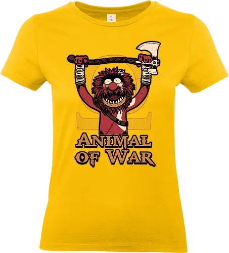 Animal of War Game - Retro, Retro Vintage, Vintage, Barbarian, Greek Mythology, Greek, Norse, Puppets, Puppet, Tv Show, Video Games, Video Game, Game, Classic - Standard T-Shirt (Frauen)
