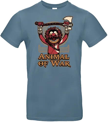 Animal of War Game - Retro, Retro Vintage, Vintage, Barbarian, Greek Mythology, Greek, Norse, Puppets, Puppet, Tv Show, Video Games, Video Game, Game, Classic - Standard T-Shirt