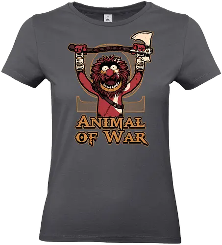 Animal of War Game - Retro, Retro Vintage, Vintage, Barbarian, Greek Mythology, Greek, Norse, Puppets, Puppet, Tv Show, Video Games, Video Game, Game, Classic - Standard T-Shirt (Frauen)