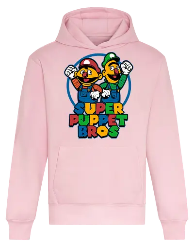 Puppet Bros Game - Puppets, Puppet, Tv Show, Video Games, Video Game, Game, Classic, Retro, Retro Vintage, Vintage, brother, brothers - Heavyweight Hoodie