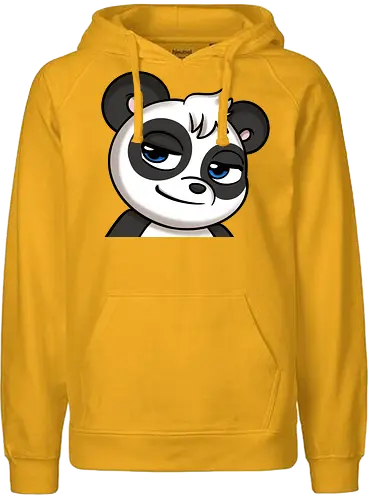 Smug - Smug, panda - Fairtrade Hoodie