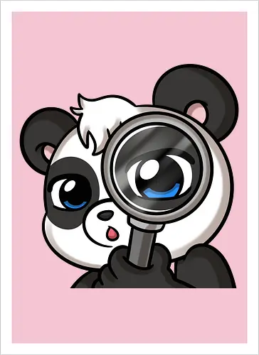 look, panda