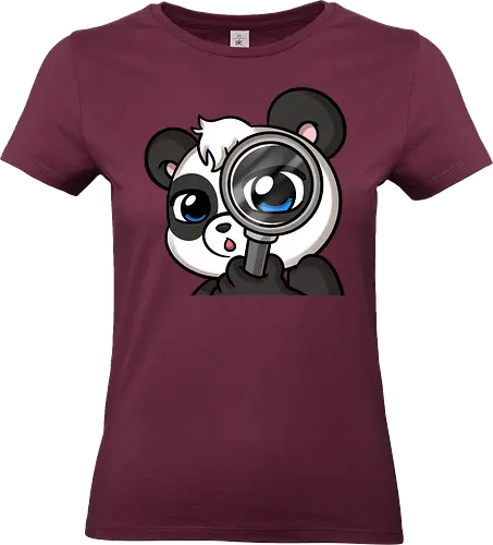 look, panda - Standard T-Shirt (Frauen)