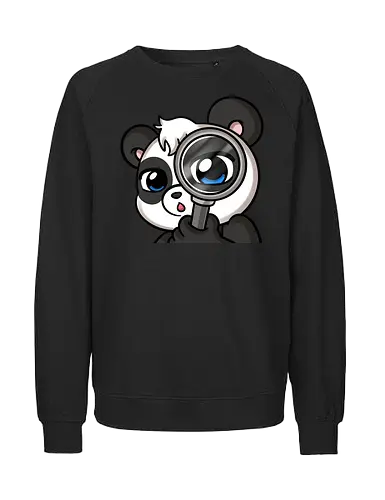 look, panda - Fairtrade Sweatshirt
