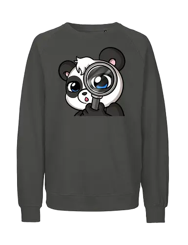 look, panda - Fairtrade Sweatshirt