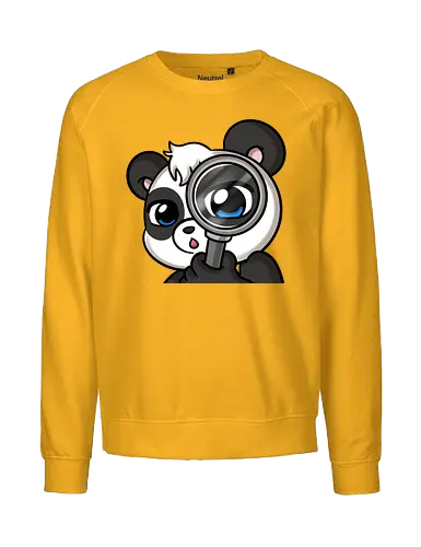look, panda - Fairtrade Sweatshirt