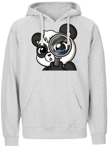 look, panda - Fairtrade Hoodie
