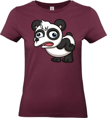 mock, panda - Standard T-Shirt (Frauen)