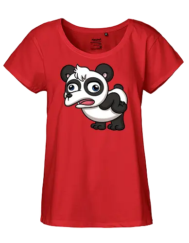 mock, panda - Fairtrade Girl Shirt