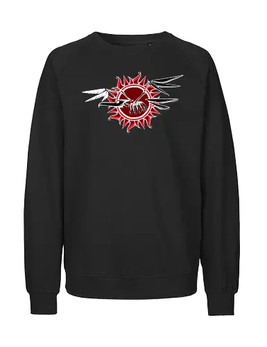 Frigatebird-Piratenflagge - Piraten, Romanzitat, AnikaBeer, Flagge, Fregattvogel - Fairtrade Sweatshirt