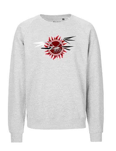 Frigatebird-Piratenflagge - Piraten, Romanzitat, AnikaBeer, Flagge, Fregattvogel - Fairtrade Sweatshirt