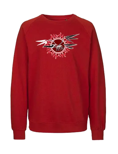 Frigatebird-Piratenflagge - Piraten, Romanzitat, AnikaBeer, Flagge, Fregattvogel - Fairtrade Sweatshirt