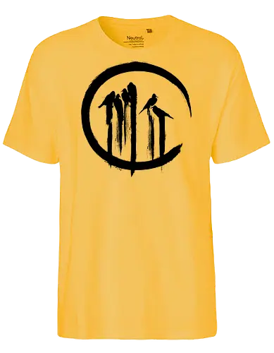 Japanese Crows - crows, crow, birds, japan, japanese, asia, sumi e, painted - Fairtrade T-Shirt