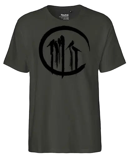 Japanese Crows - crows, crow, birds, japan, japanese, asia, sumi e, painted - Fairtrade T-Shirt