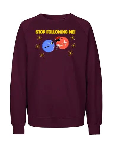 Subatomic Misunderstandings (Subatomare Missverständnisse) - Wissenschaft, Physik, Chemie, Proton, Elektron, Atom, Quantenphysik, Nerd, witzig, Humor, Schuldesign, Lehrer, Studenten, Periodensystem, Retro, Meme, Sarkasmus, Geek, lustig, Cartoon, kawaii - Fairtrade Sweatshirt