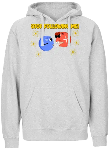 Subatomic Misunderstandings (Subatomare Missverständnisse) - Wissenschaft, Physik, Chemie, Proton, Elektron, Atom, Quantenphysik, Nerd, witzig, Humor, Schuldesign, Lehrer, Studenten, Periodensystem, Retro, Meme, Sarkasmus, Geek, lustig, Cartoon, kawaii - Fairtrade Hoodie