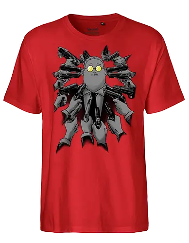 sakamoto vs everybody  - anime, manga, revenge, knight, darkart, illustration, cool, legend, hunter, sakamoto, hitman, fatman, father - Fairtrade T-Shirt