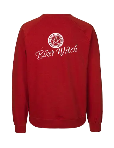 BikerWitch Weiß - BikerWitch, Motodoggy - Fairtrade Sweatshirt