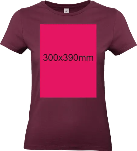 Kacheltest - Rückendruck - Standard T-Shirt (Frauen)