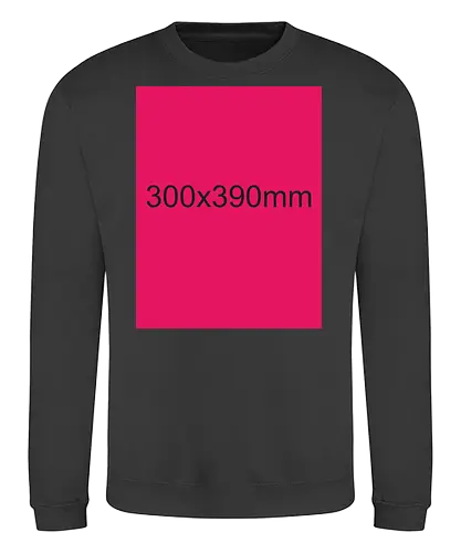 Kacheltest - Rückendruck - Sweatshirt