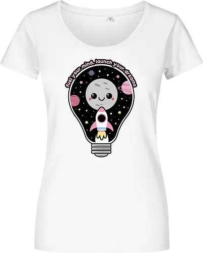 Kawaii Space Lightbulb