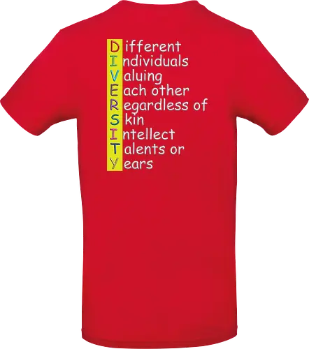 Diversity weiße Schrift