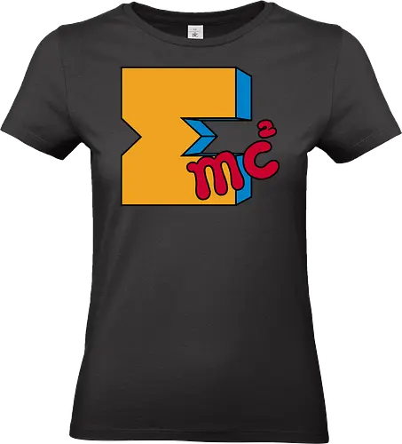 Mass-Energy! - geek, nerd, funny, retro, vintage, mtv, music, science, energy - Standard T-Shirt (Frauen)