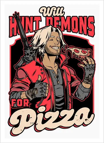 Devil Hunter Game Pizza