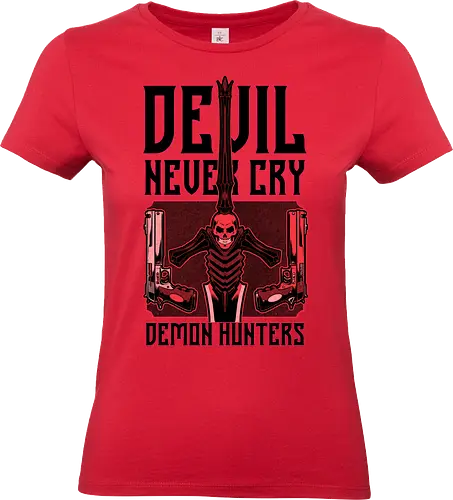 Devil Hunter Weapons - Devil, Cry, Demon, Dante, Video Games, Video Game, Games, Game, Hack And Slash, Rpg, Fantasy, Adventure, Sword, Demons, guns, gun, weapons - Standard T-Shirt (Frauen)